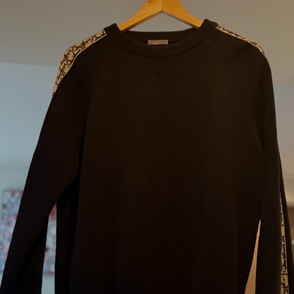 Sweater with Dior Oblique Inserts - Picture 3 of 6